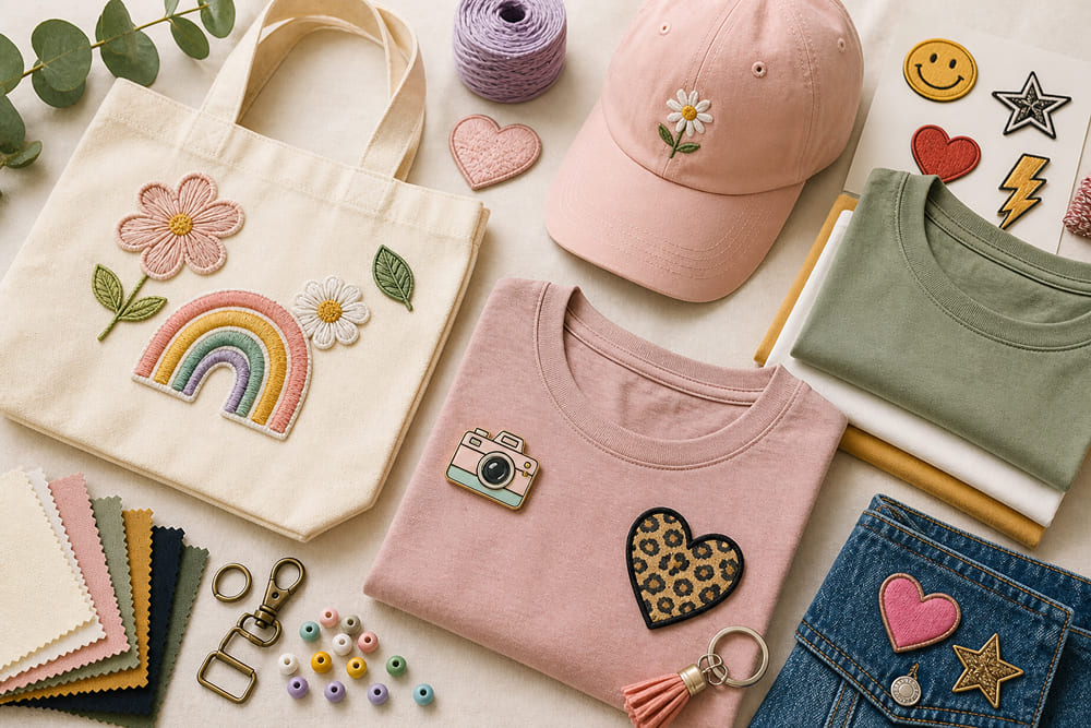 Apparel and accessories craft products