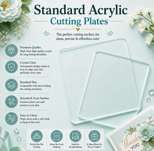 Standard Acrylic Cutting Plates Replacement Set of 2